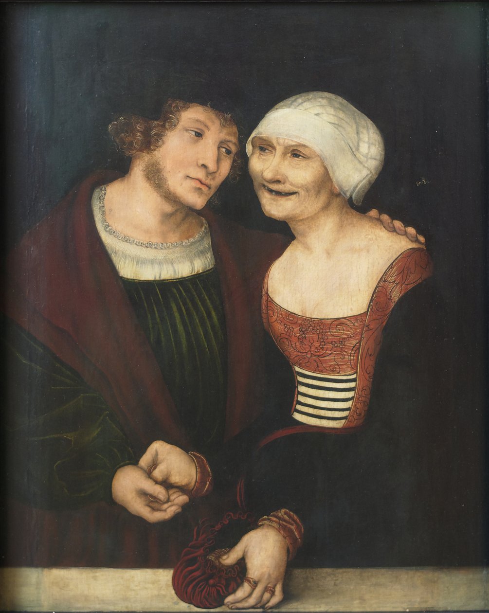 Jovem e velha de Lucas Cranach the Elder