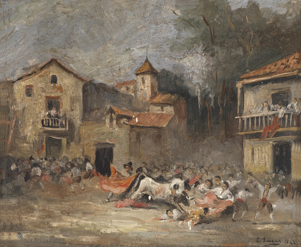 Uma tourada de Eugenio Lucas Velázquez