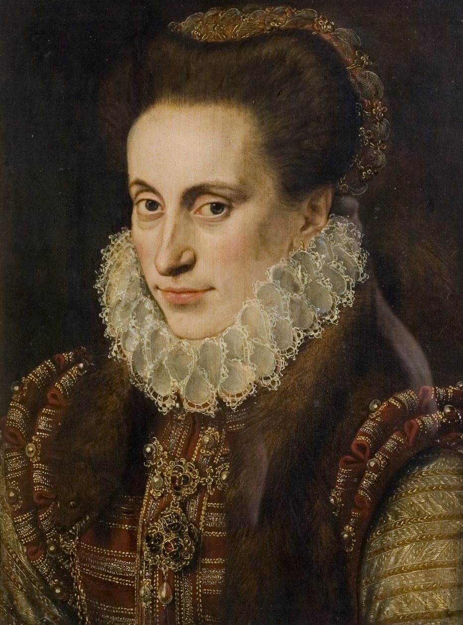 Retrato de uma mulher de Lucas de Heere