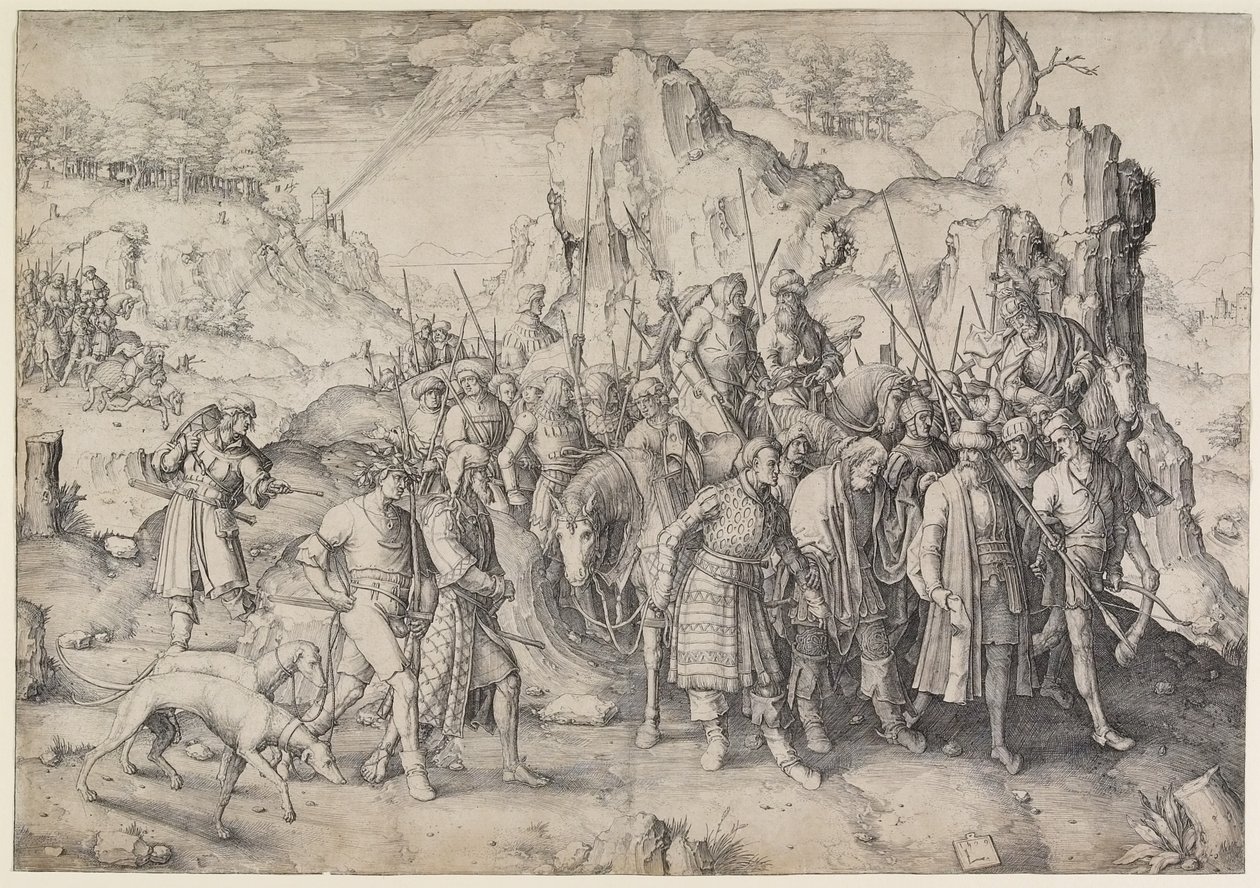 Conversão de São Paulo, 1509 de Lucas van Leyden
