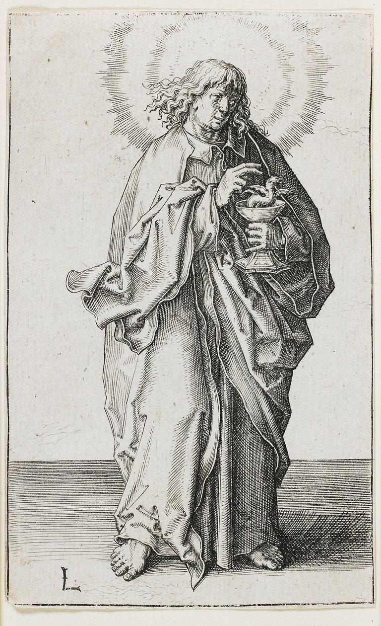 São João, 1510 de Lucas van Leyden