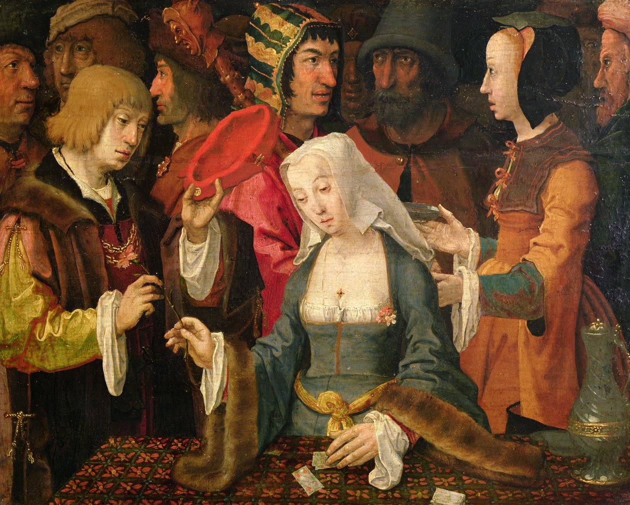 A cartomante de Lucas van Leyden