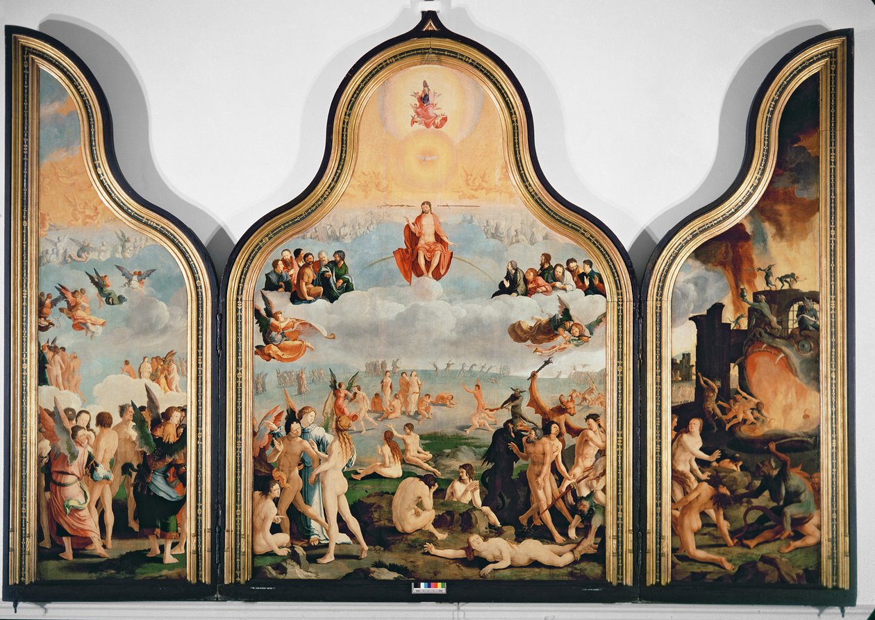 O último julgamento (retábulo) de Lucas van Leyden