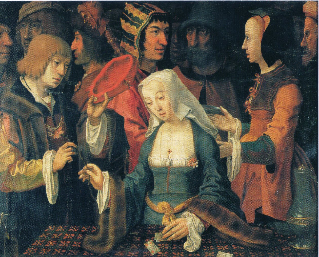 A cartomante de Lucas van Leyden