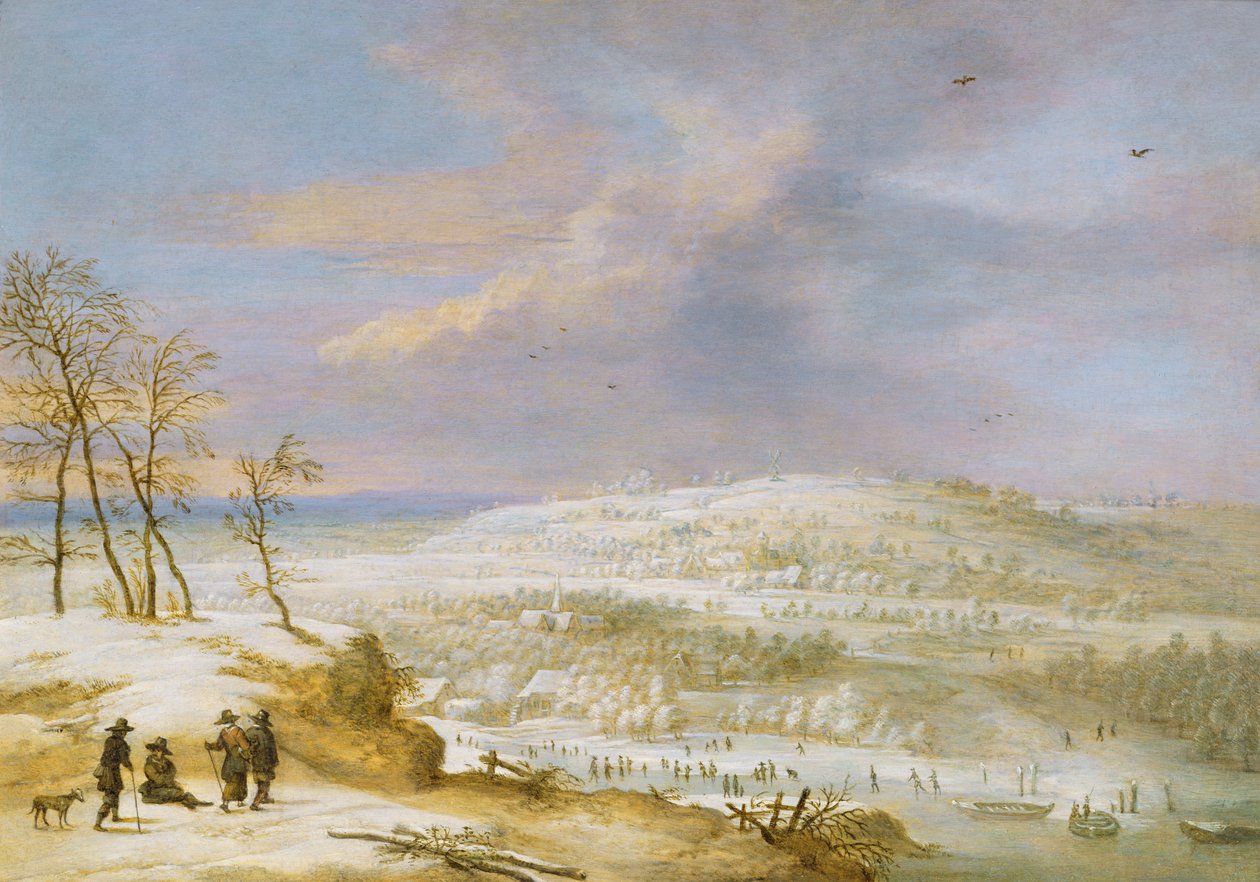 Inverno, século XVII de Lucas van Uden