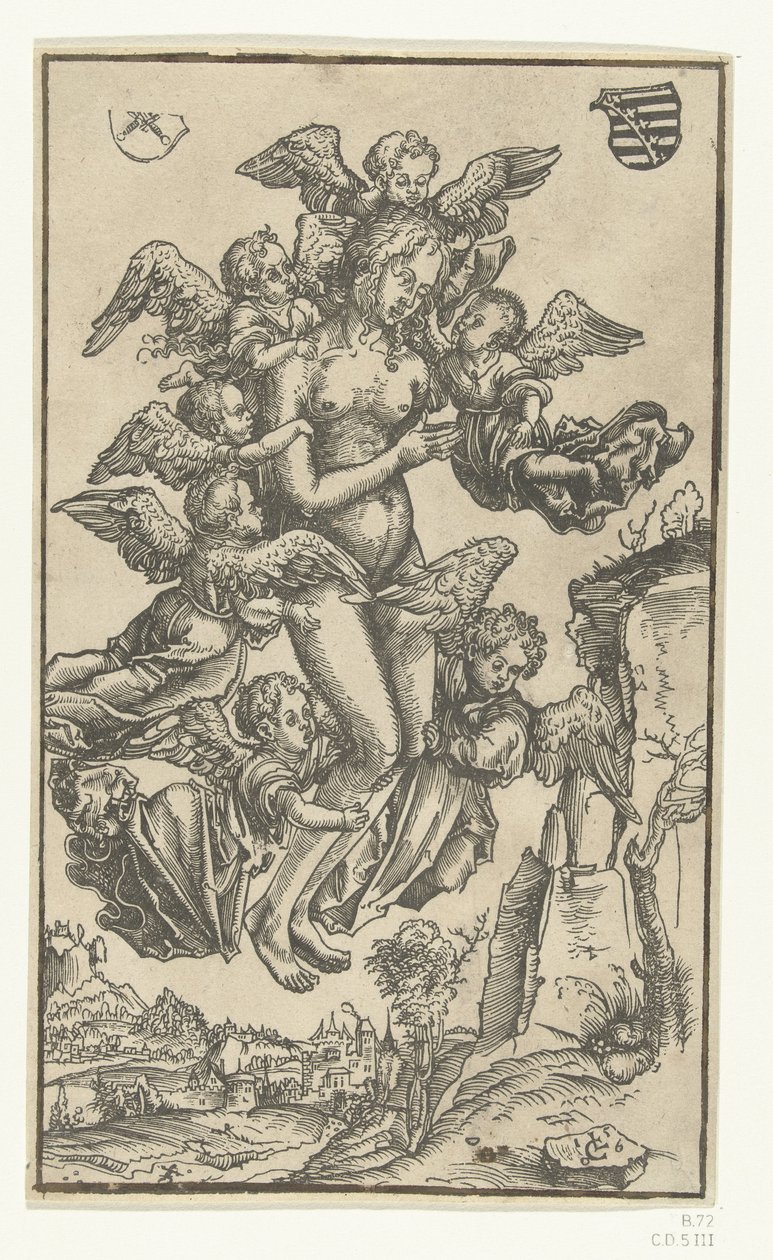 Ascensão de Maria Madalena de Lucas Cranach