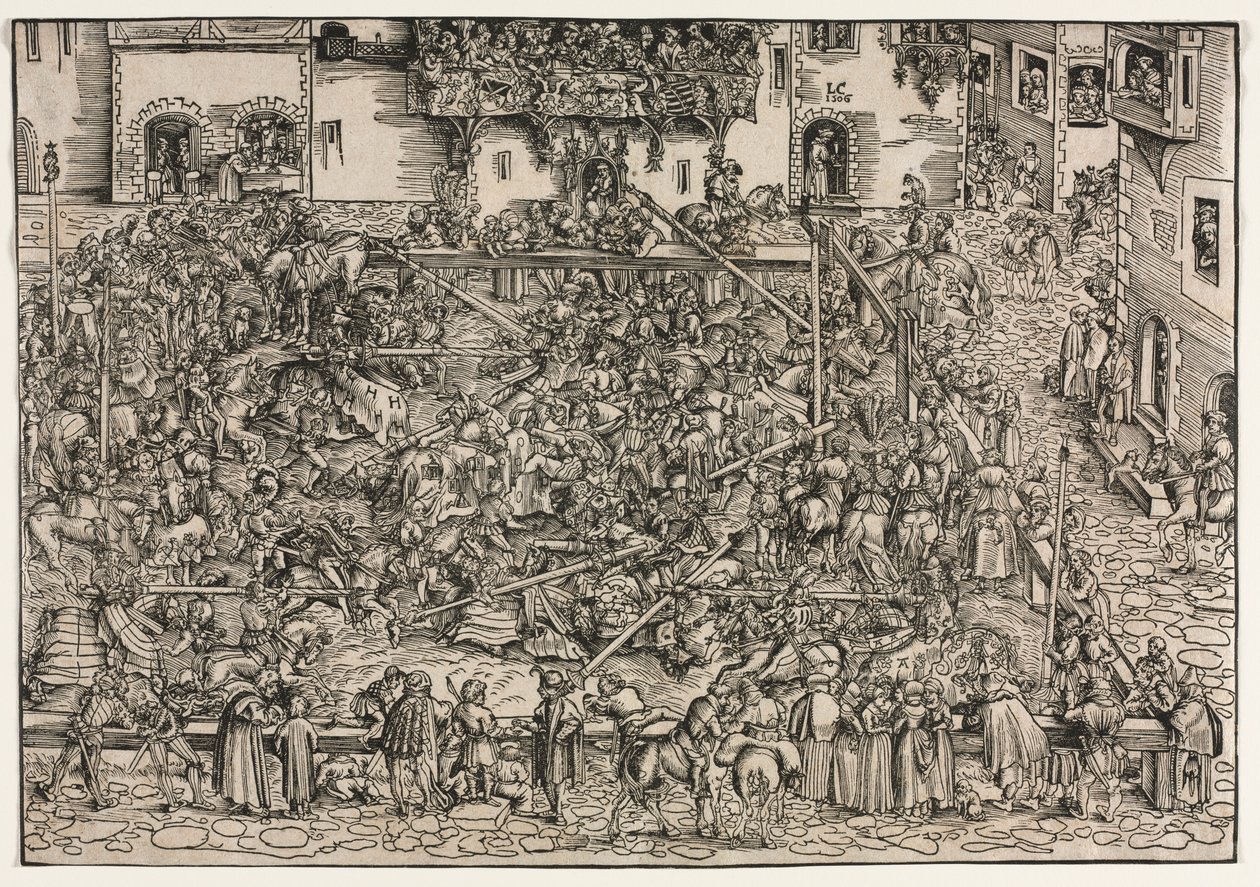 Um torneio de Lucas Cranach