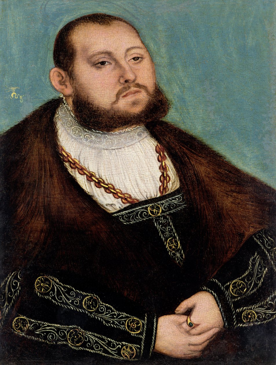 Eleitor John Frederic, o "Magnânimo" de Lucas Cranach