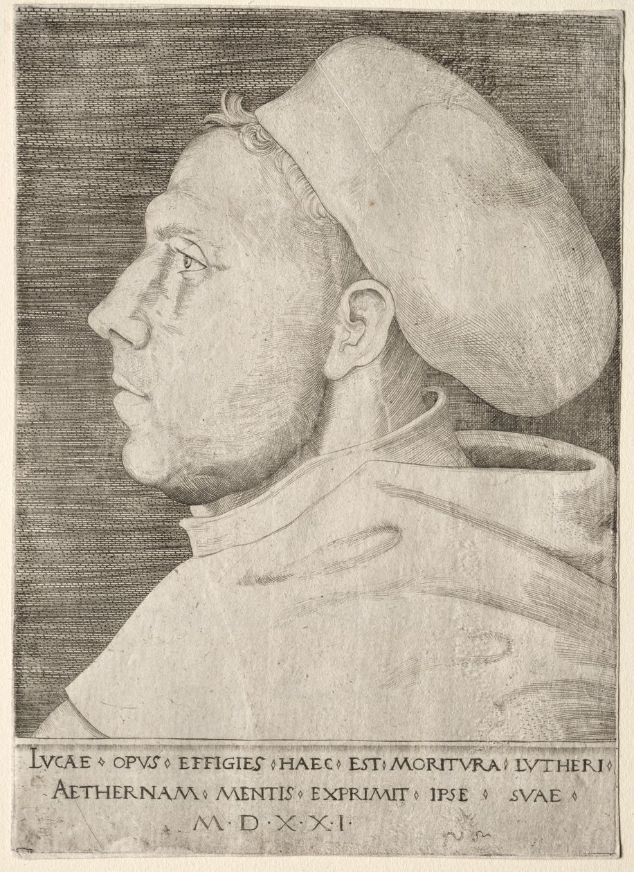 Martinho Lutero de Lucas Cranach