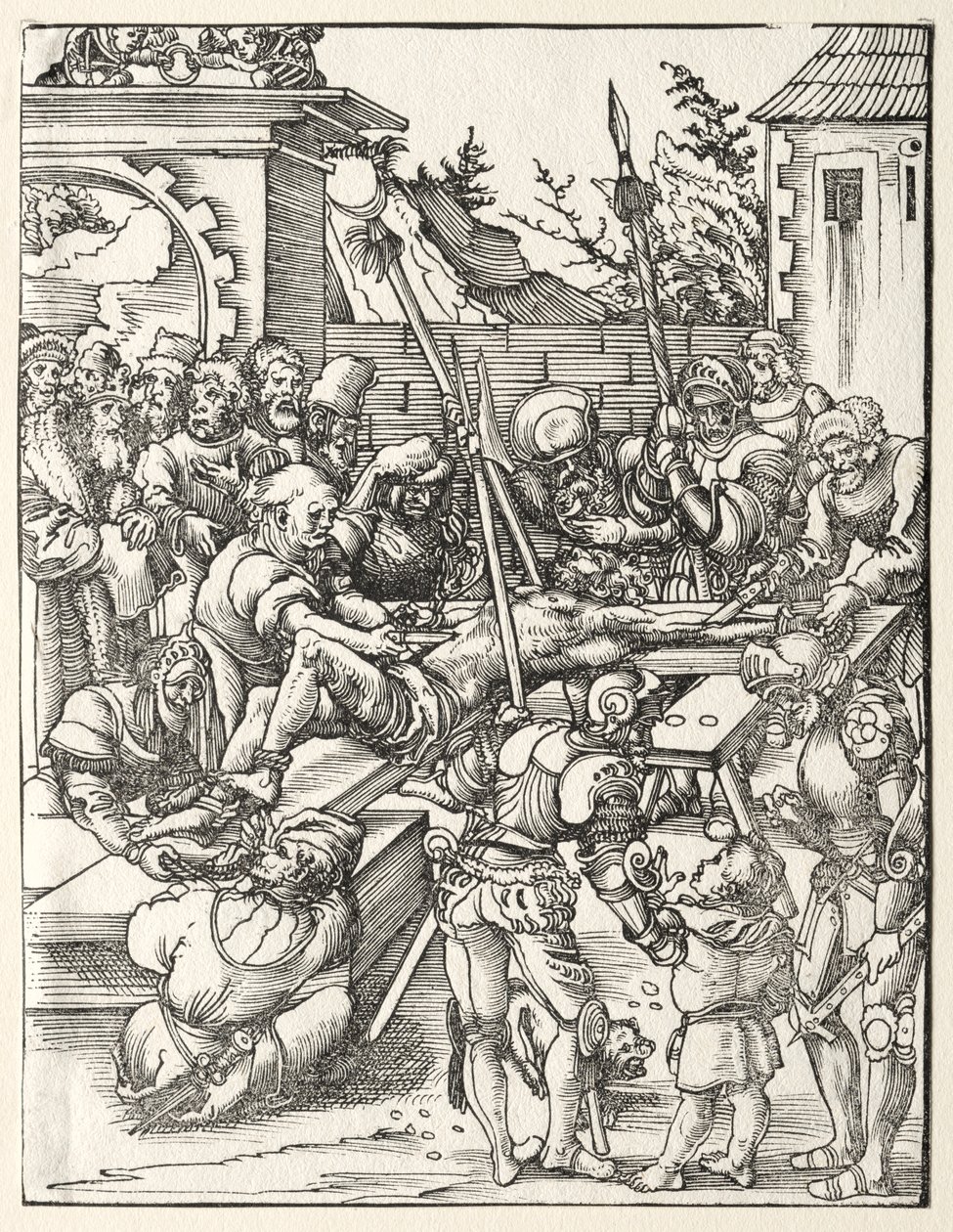 Martírio de São Bartolomeu de Lucas Cranach