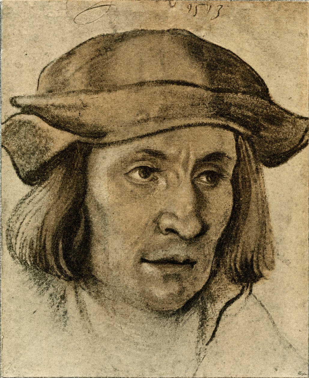 Retrato de um homem de Lucas Cranach the Elder
