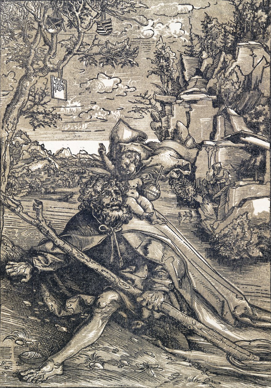 São Cristóvão, 1506-9 de Lucas Cranach