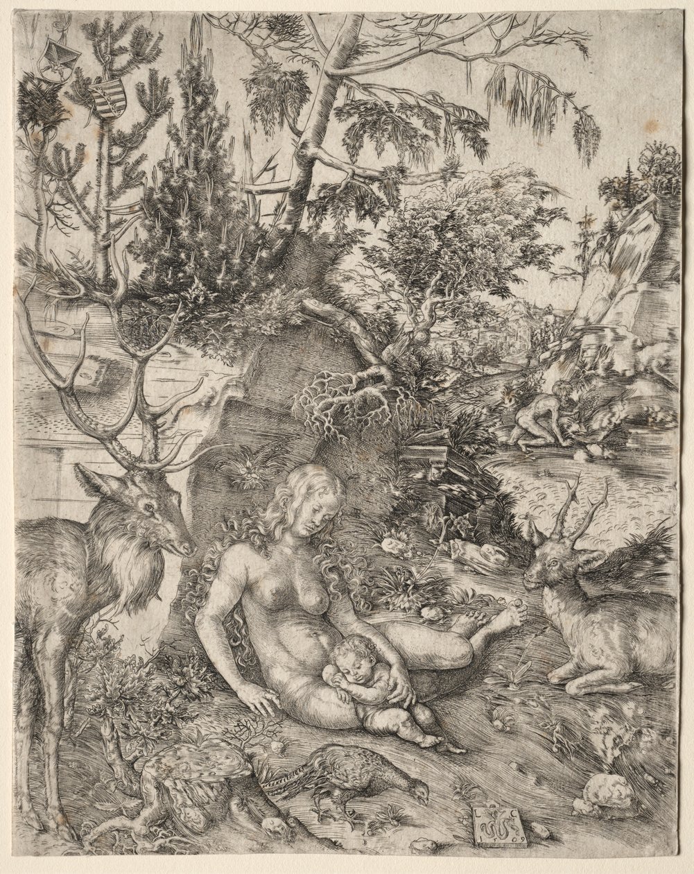 A Penitência de São João Crisóstomo de Lucas Cranach