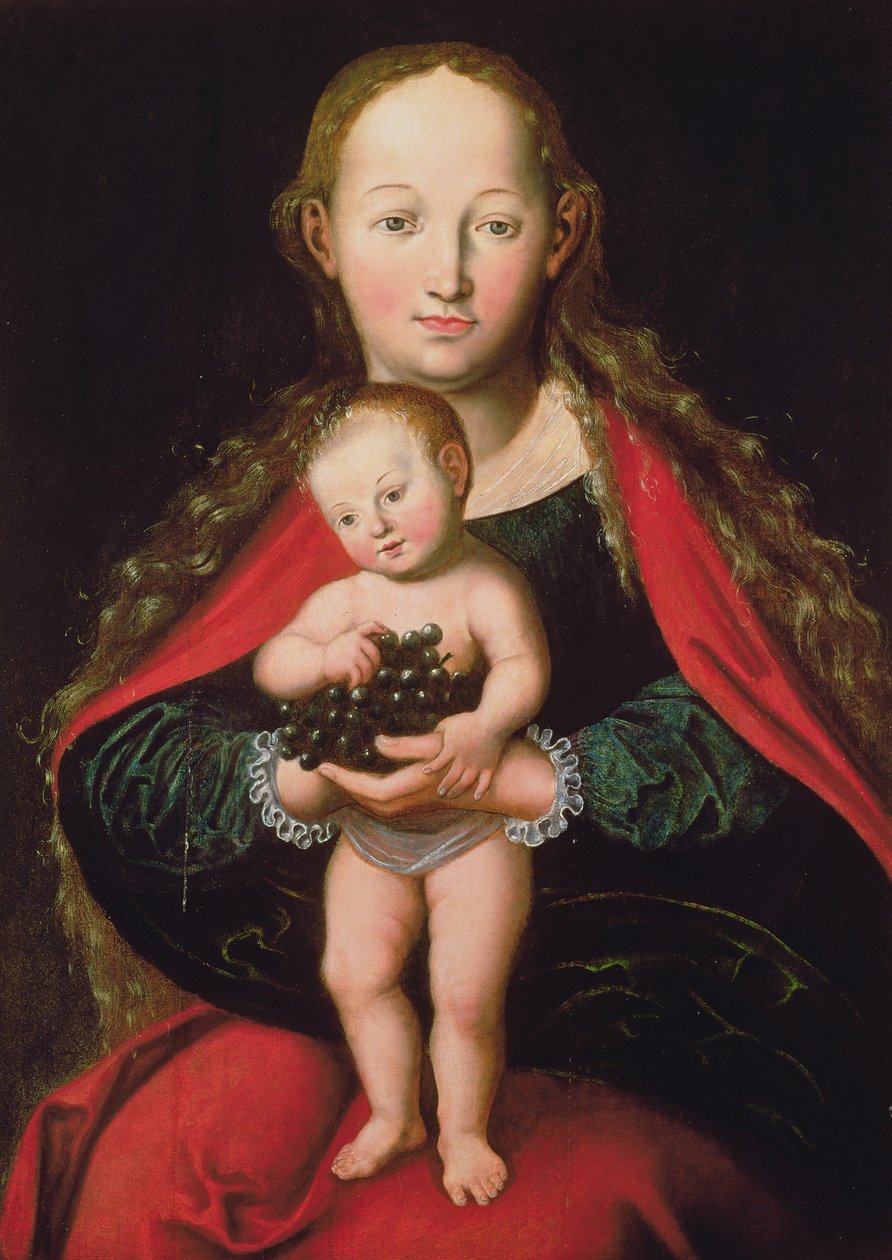 A Virgem e o Menino, de Lucas Cranach