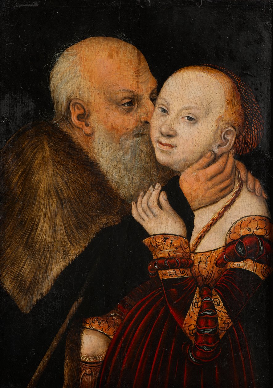 O par desajustado de Lucas Cranach d. Ä.