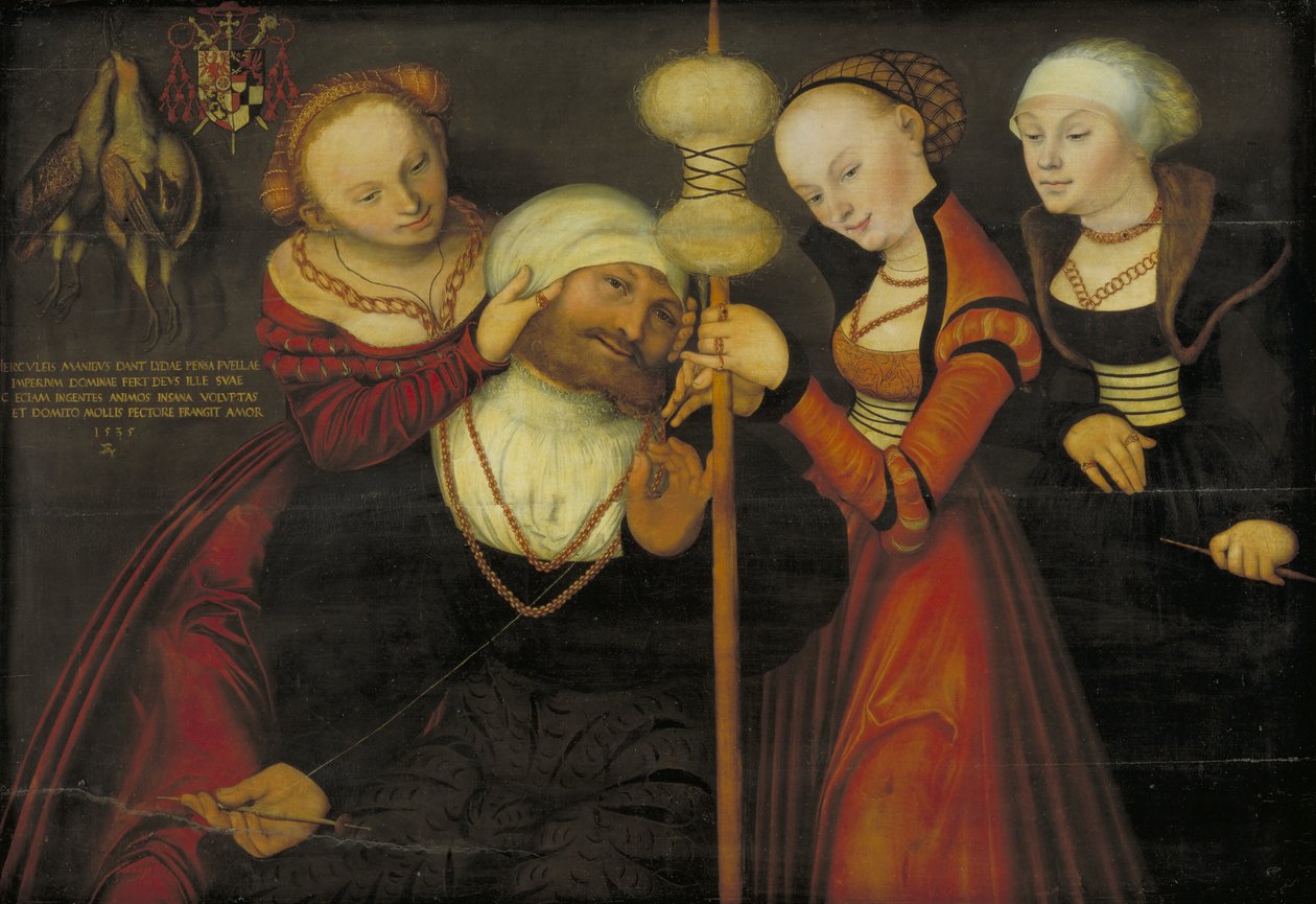 Hércules com Omphale de Lucas Cranach d.Æ.