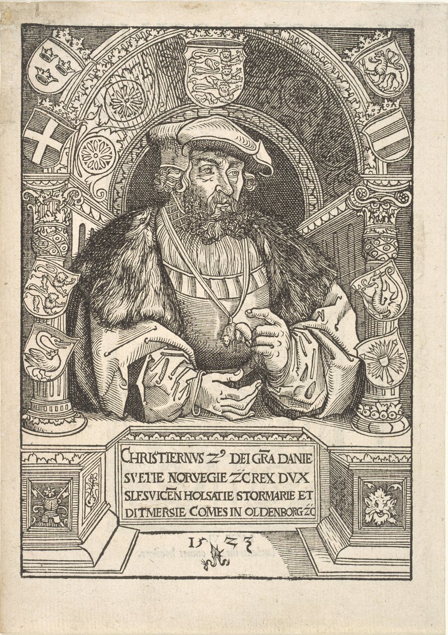 Rei Cristiano II da Dinamarca de Lucas Cranach d.Æ.