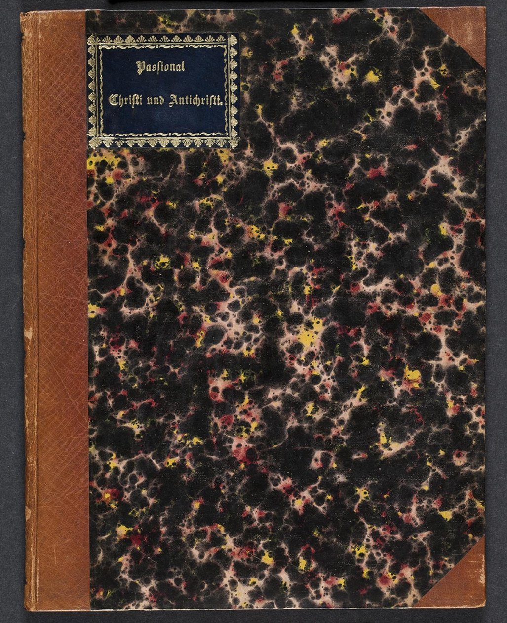 Christi apaixonado e anticristo de Lucas Cranach d.Æ.
