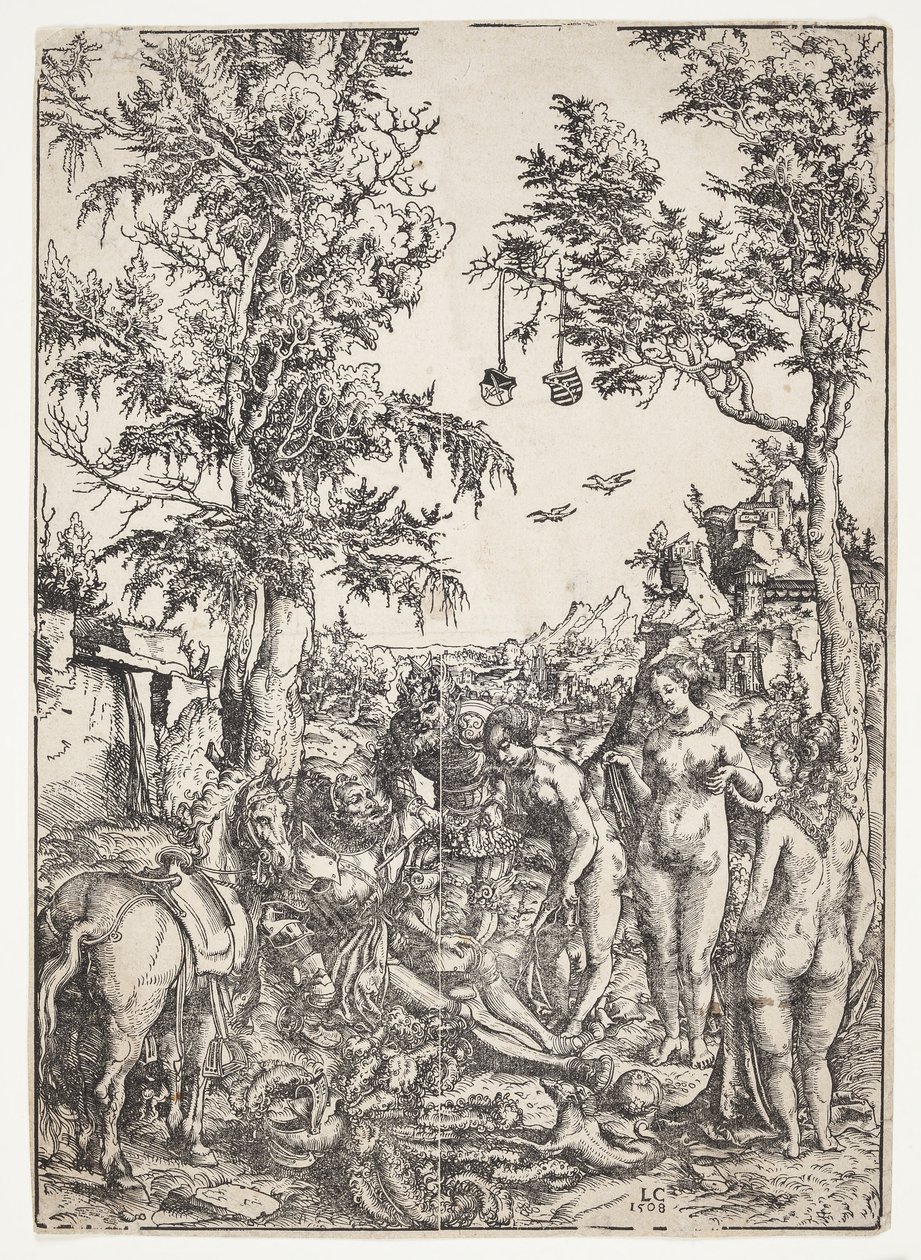 O Julgamento de Paris de Lucas Cranach d.Æ.