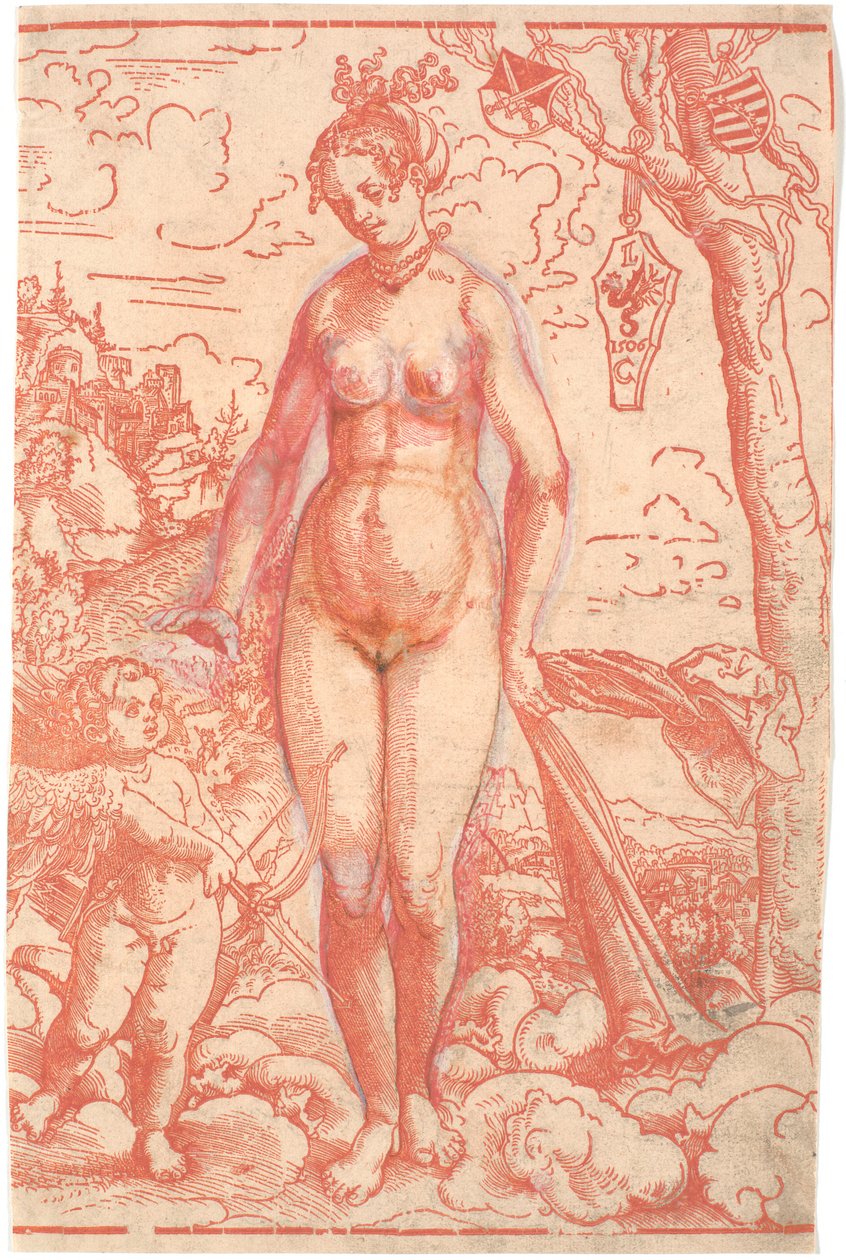 Vênus e Cupido de Lucas Cranach d.Æ.