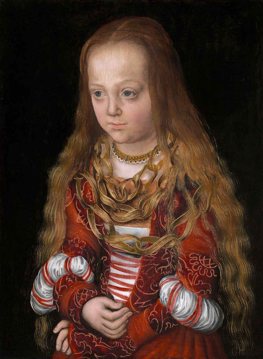 Uma princesa da Saxónia de Lucas Cranach the Elder