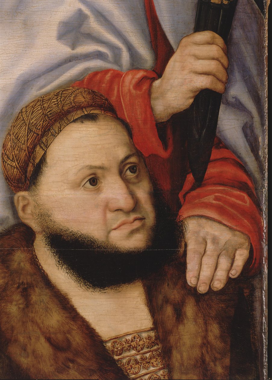 Retábulo da Virgem, ou chamado Retábulo dos Príncipes [ala esquerda] de Lucas Cranach the Elder
