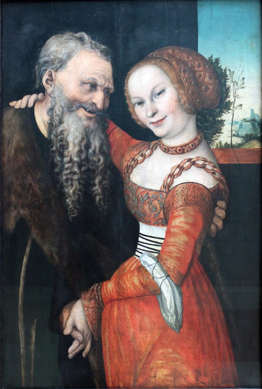 Um par incompatível de Lucas Cranach the Elder