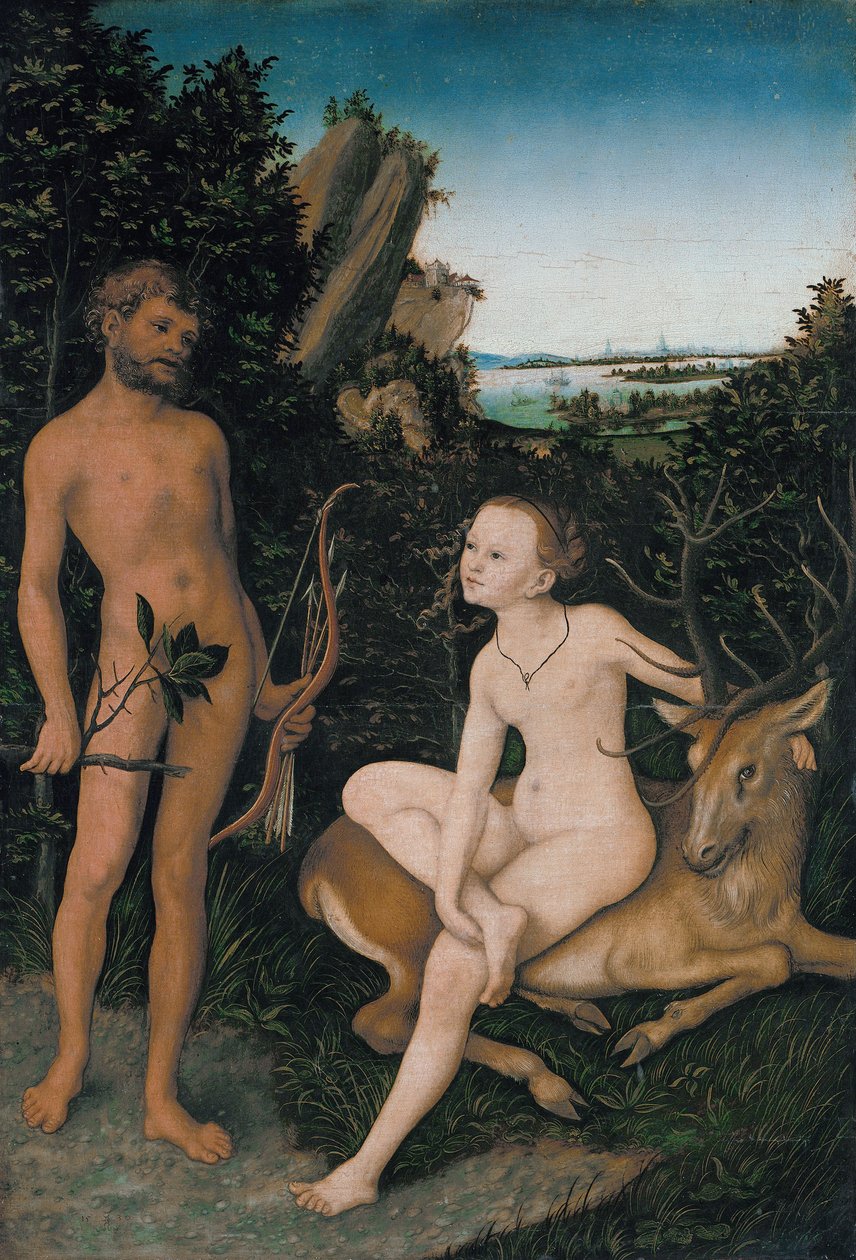 Apollo e Diana de Lucas Cranach the Elder