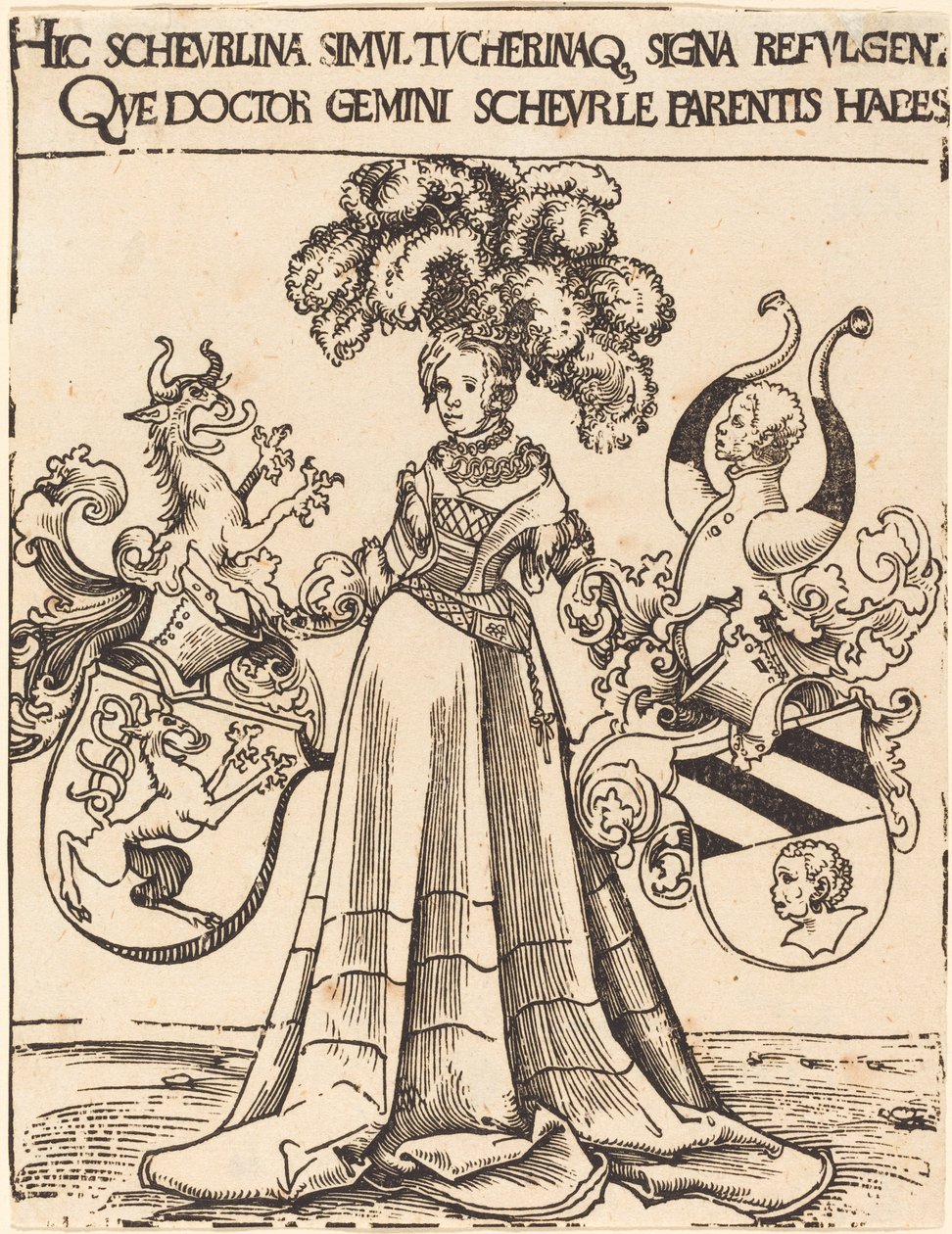 Exemplar de Scheurl e Tucher de Lucas Cranach the Elder