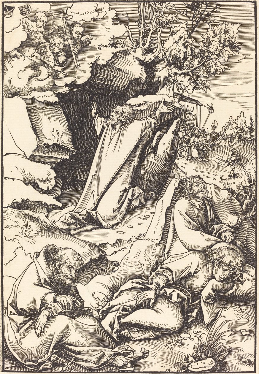Christ on the Mount of Olives de Lucas Cranach the Elder