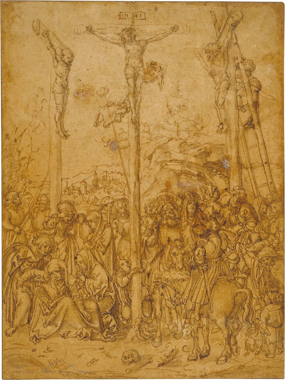 Crucificação de Lucas Cranach the Elder