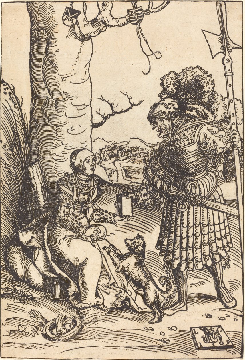 Davi e Abigail de Lucas Cranach the Elder