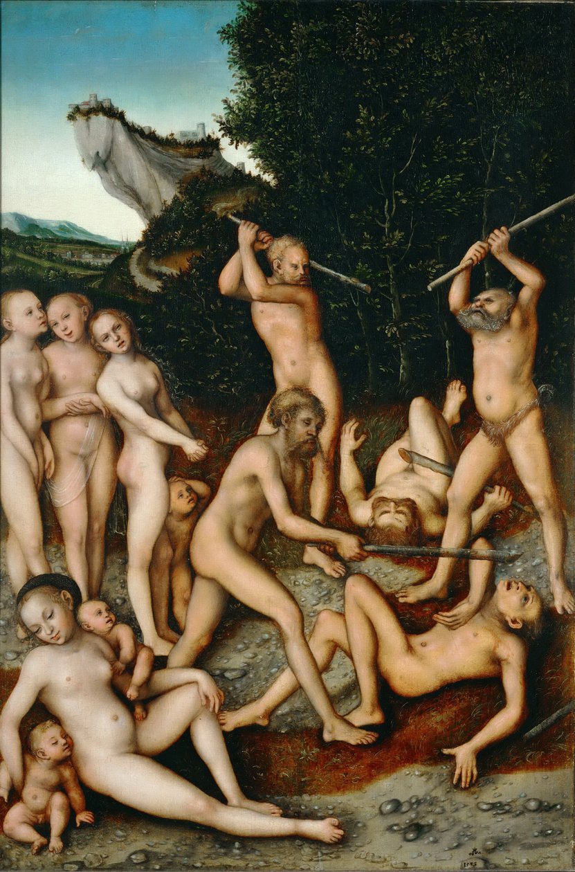 paisagem de Lucas Cranach the Elder