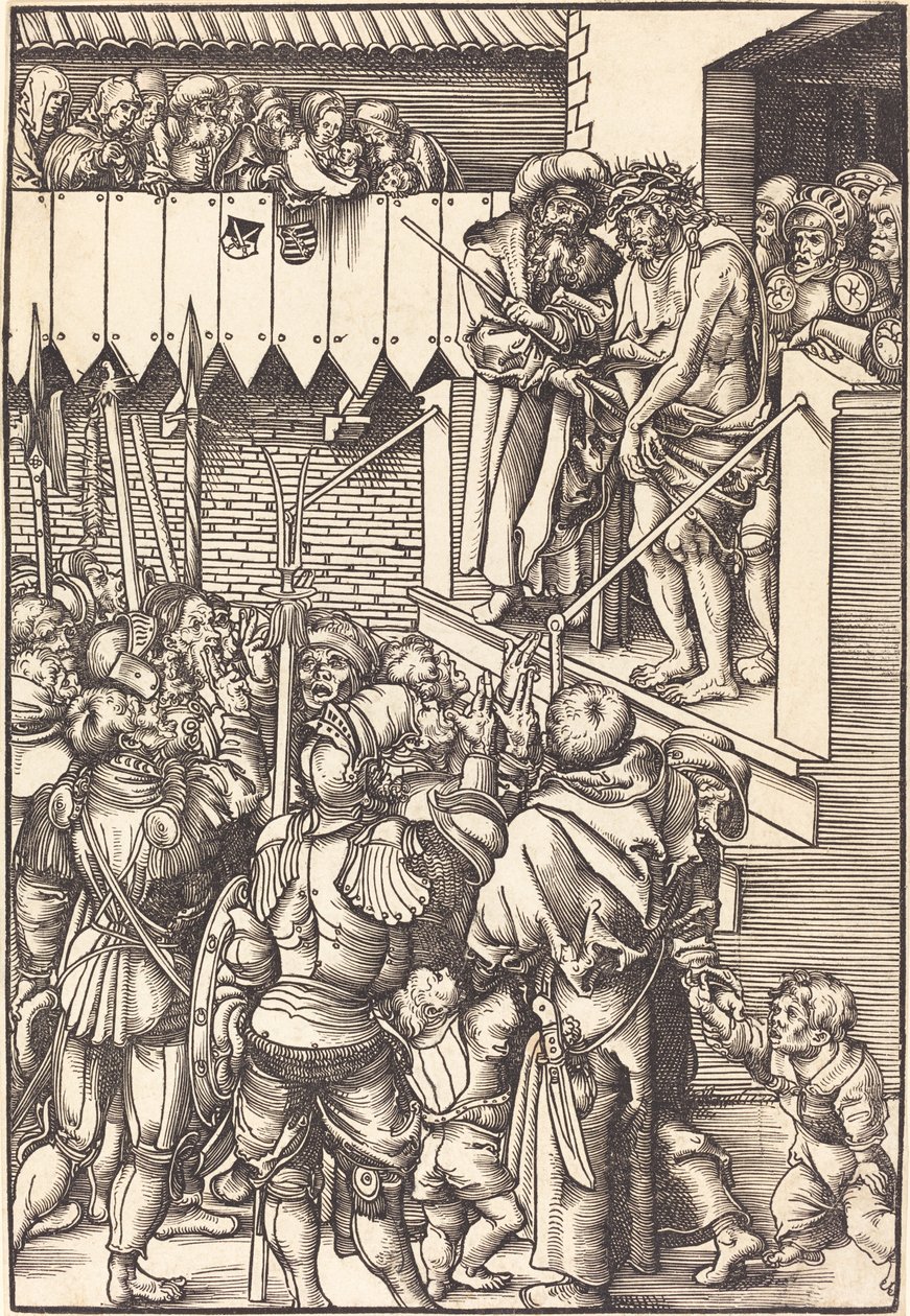 Eis o homem de Lucas Cranach the Elder