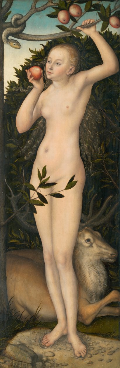 Eve, 153337. de Lucas Cranach the Elder