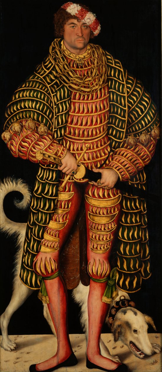 Alemão: Herzog Heinrich der Fromme (1473-1541) Duque Henrique, o Piedoso de Lucas Cranach the Elder