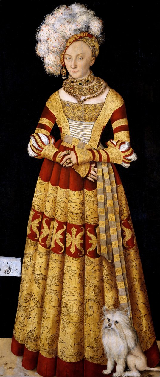Duquesa Katharina de Mecklenburg de Lucas Cranach the Elder