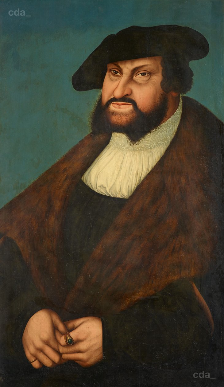 Johann, o Firme de Lucas Cranach the Elder