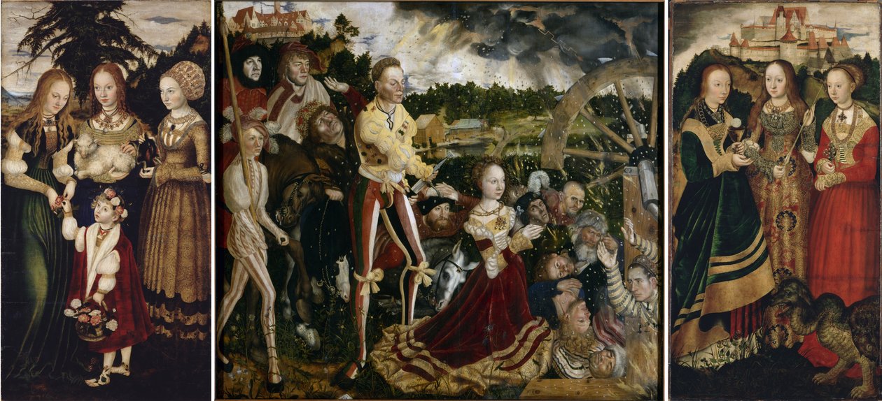 Katharinenaltar de Lucas Cranach the Elder