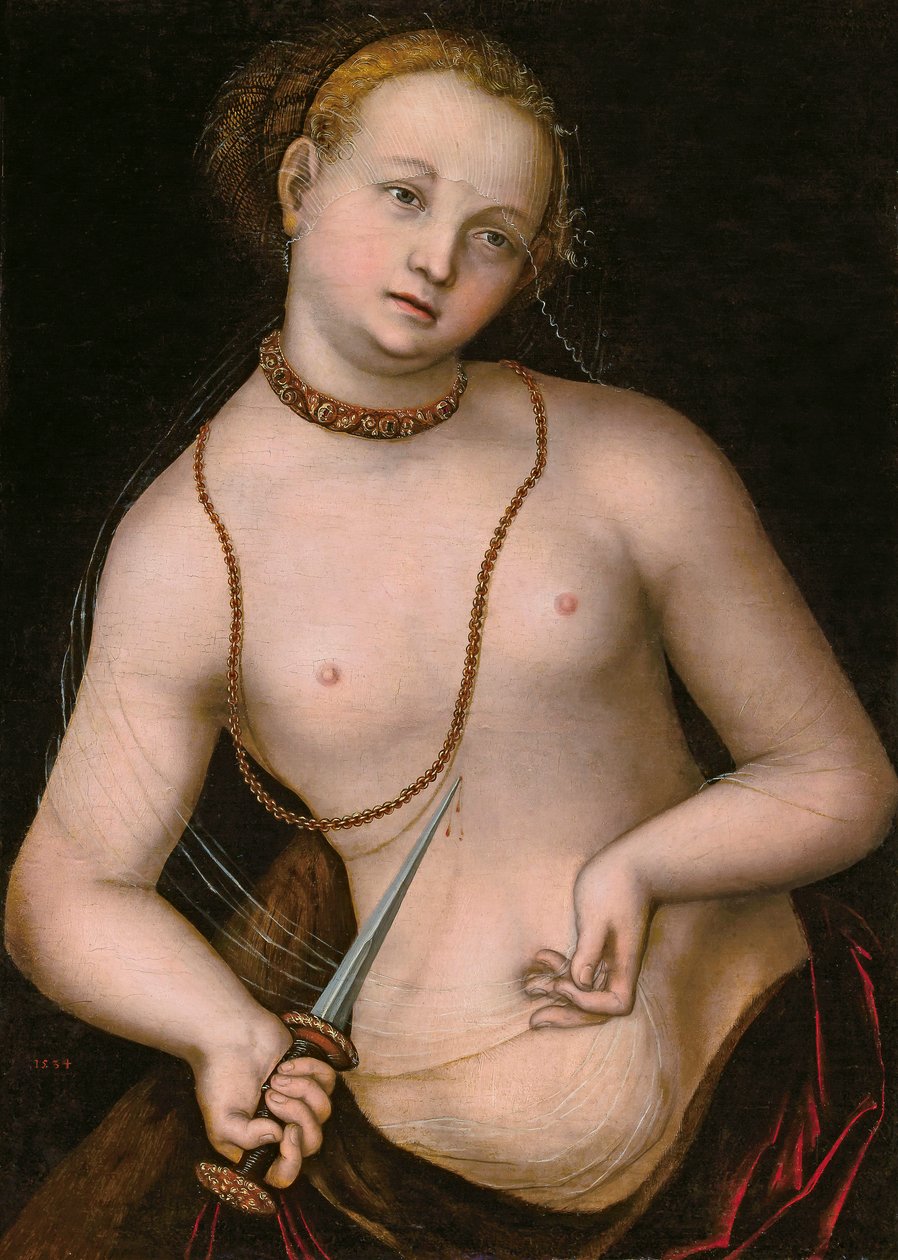 Lucrécia de Lucas Cranach the Elder
