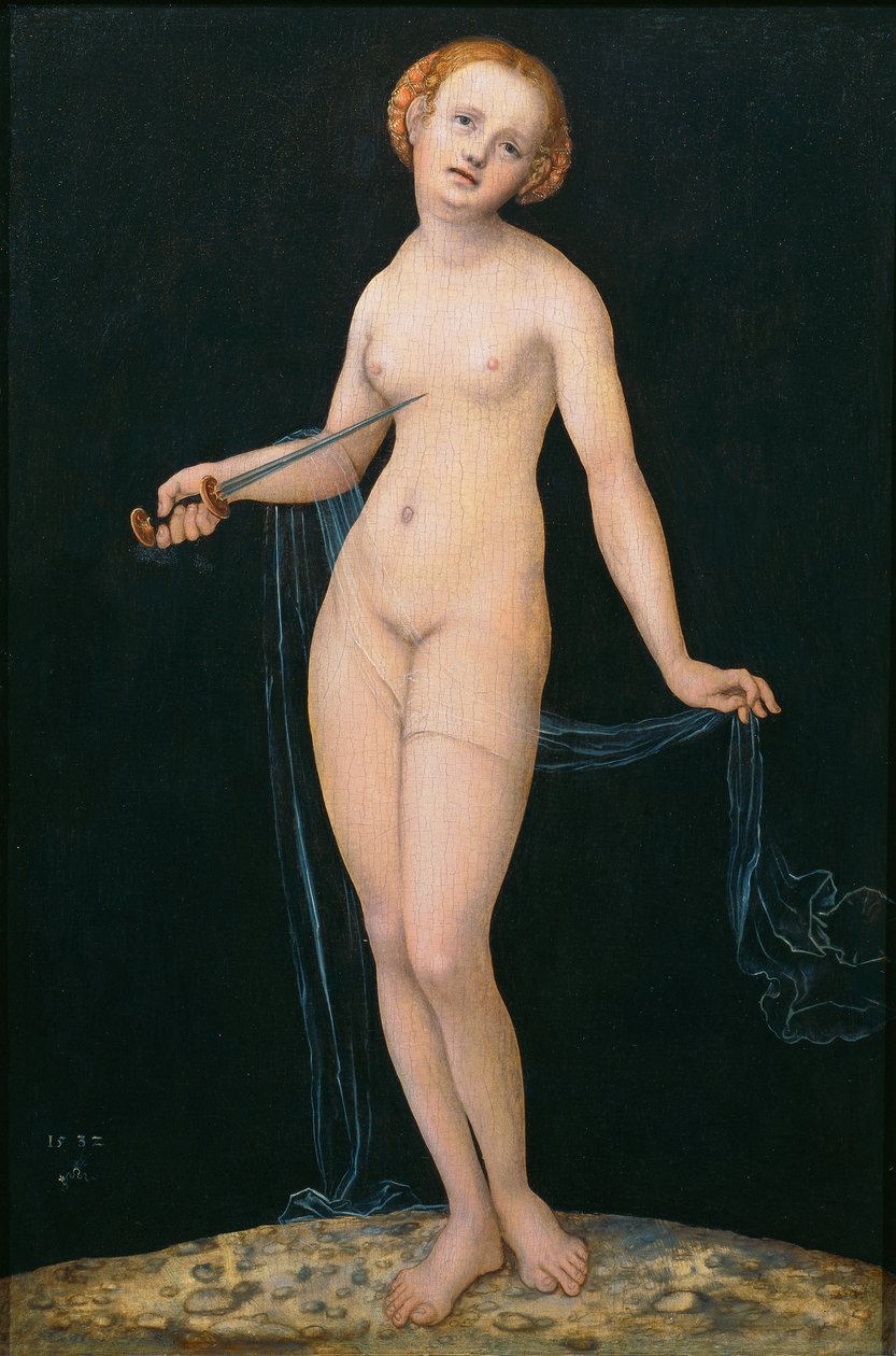 Lucrécia de Lucas Cranach the Elder