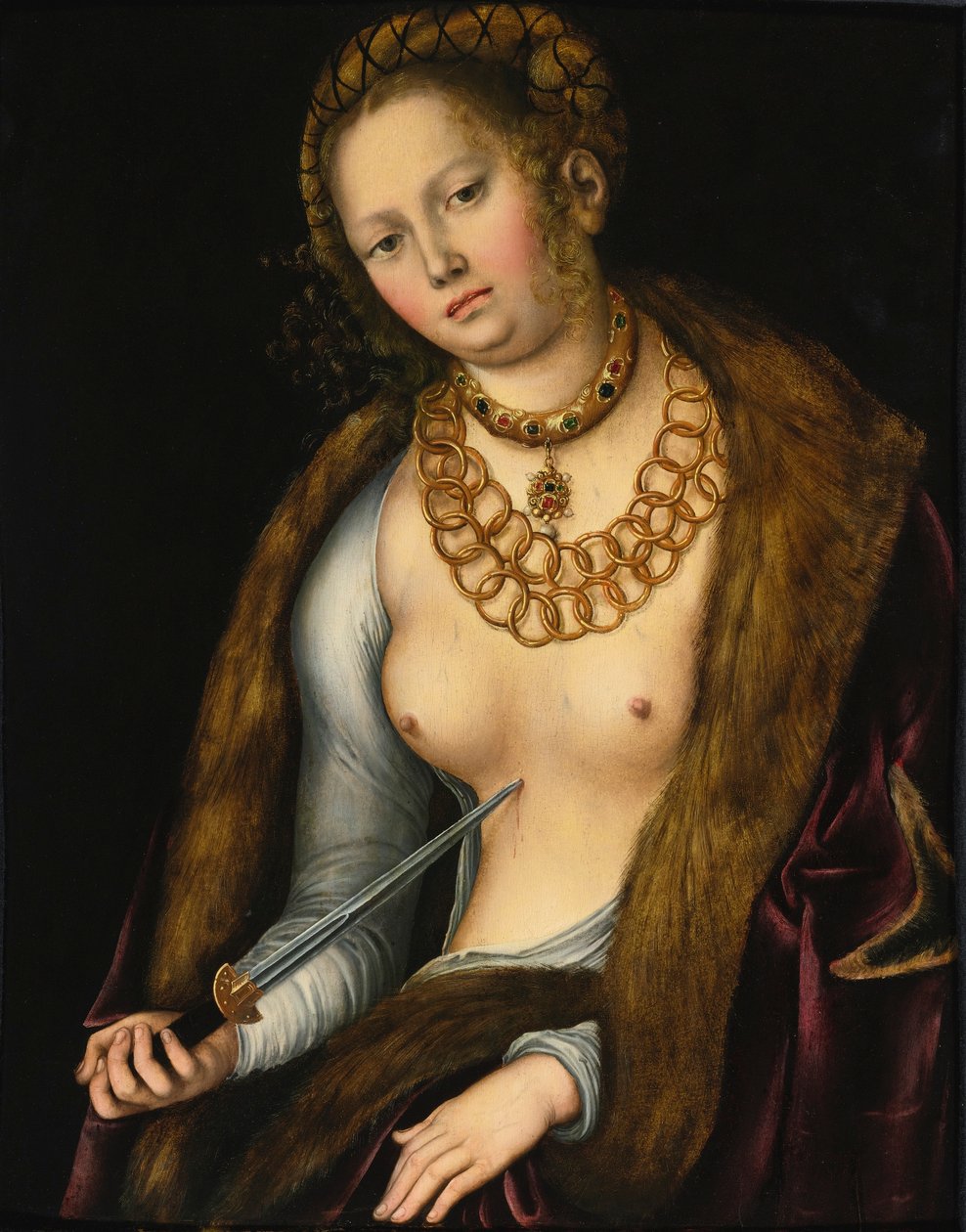 Lucrécia de Lucas Cranach the Elder