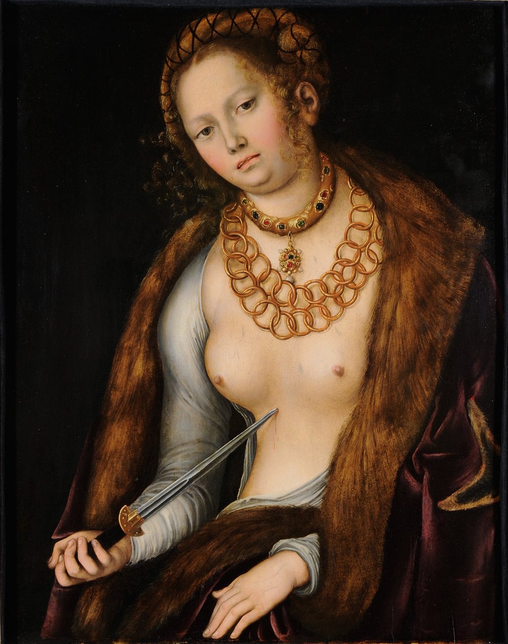 Lucrécia de Lucas Cranach the Elder