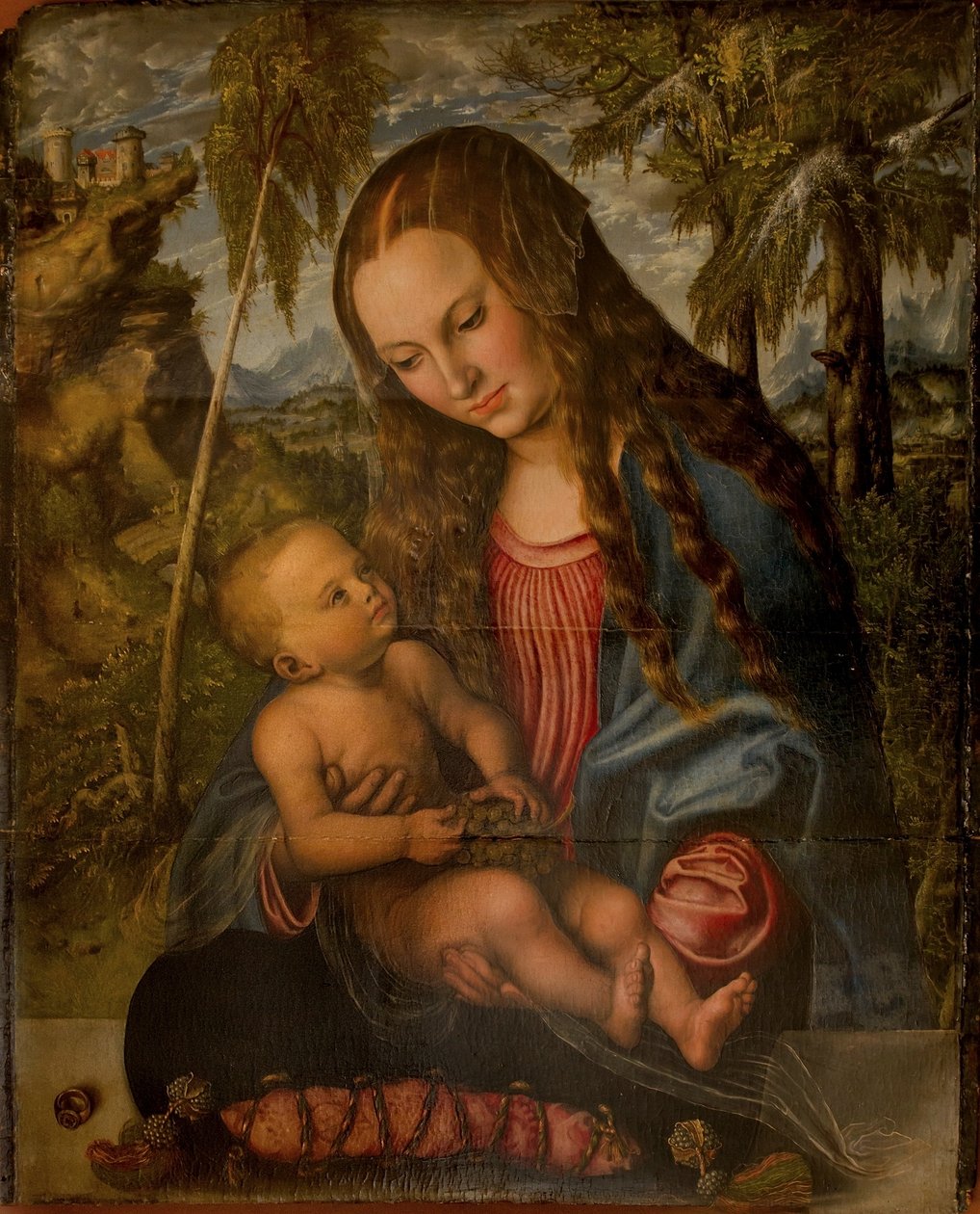 Madonna sob o abeto de Lucas Cranach the Elder