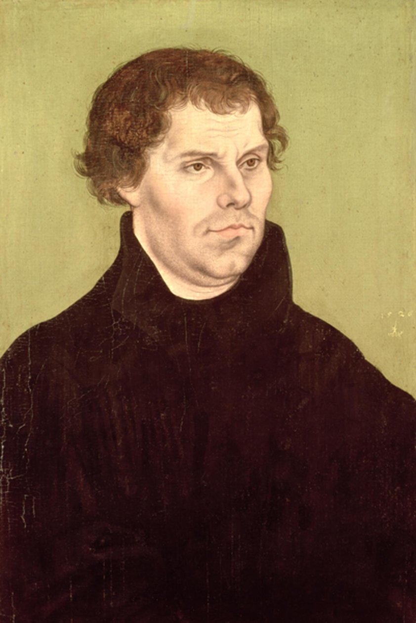 Martinho Lutero de Lucas Cranach the Elder