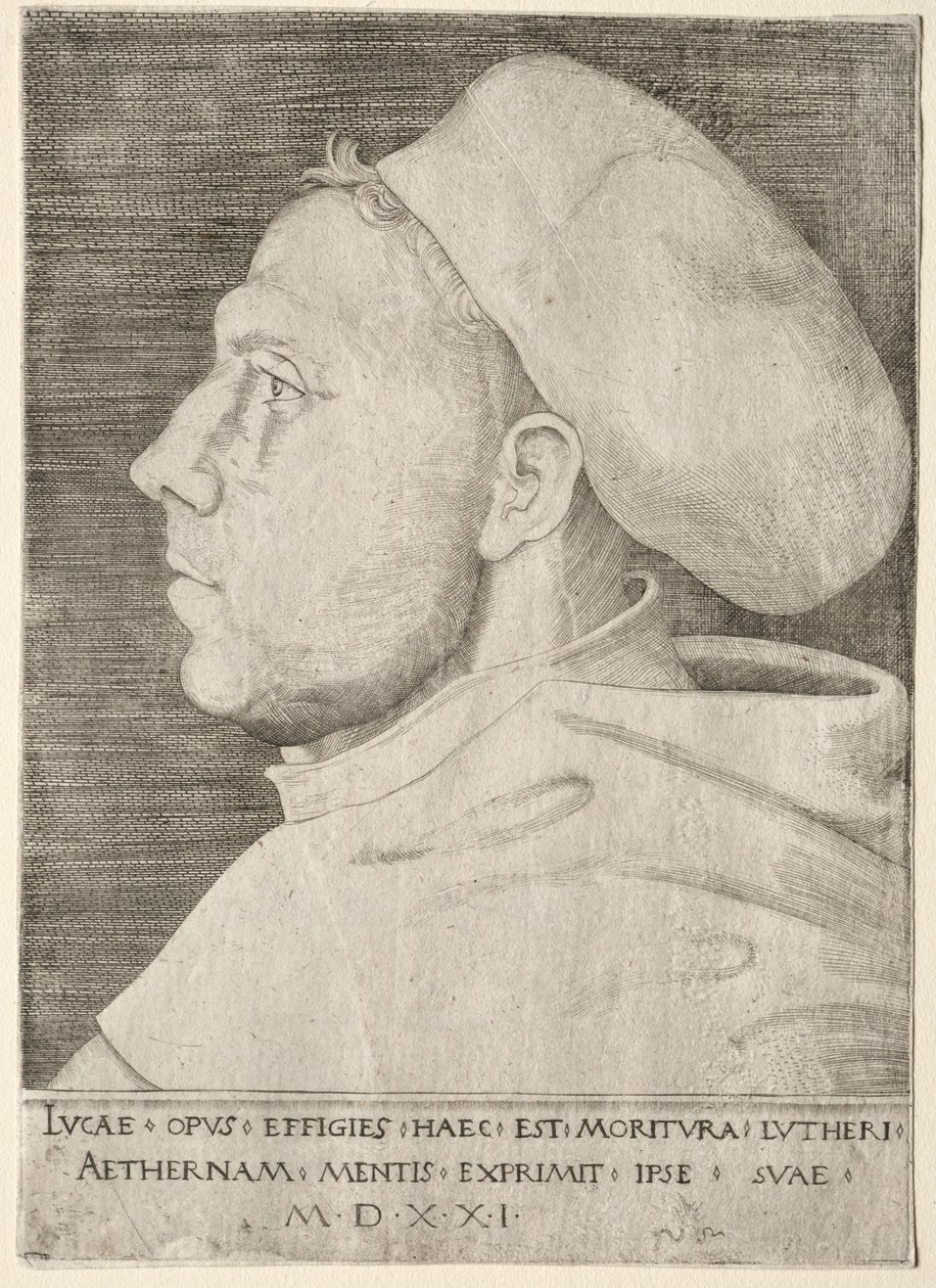 Martin Luther. de Lucas Cranach the Elder