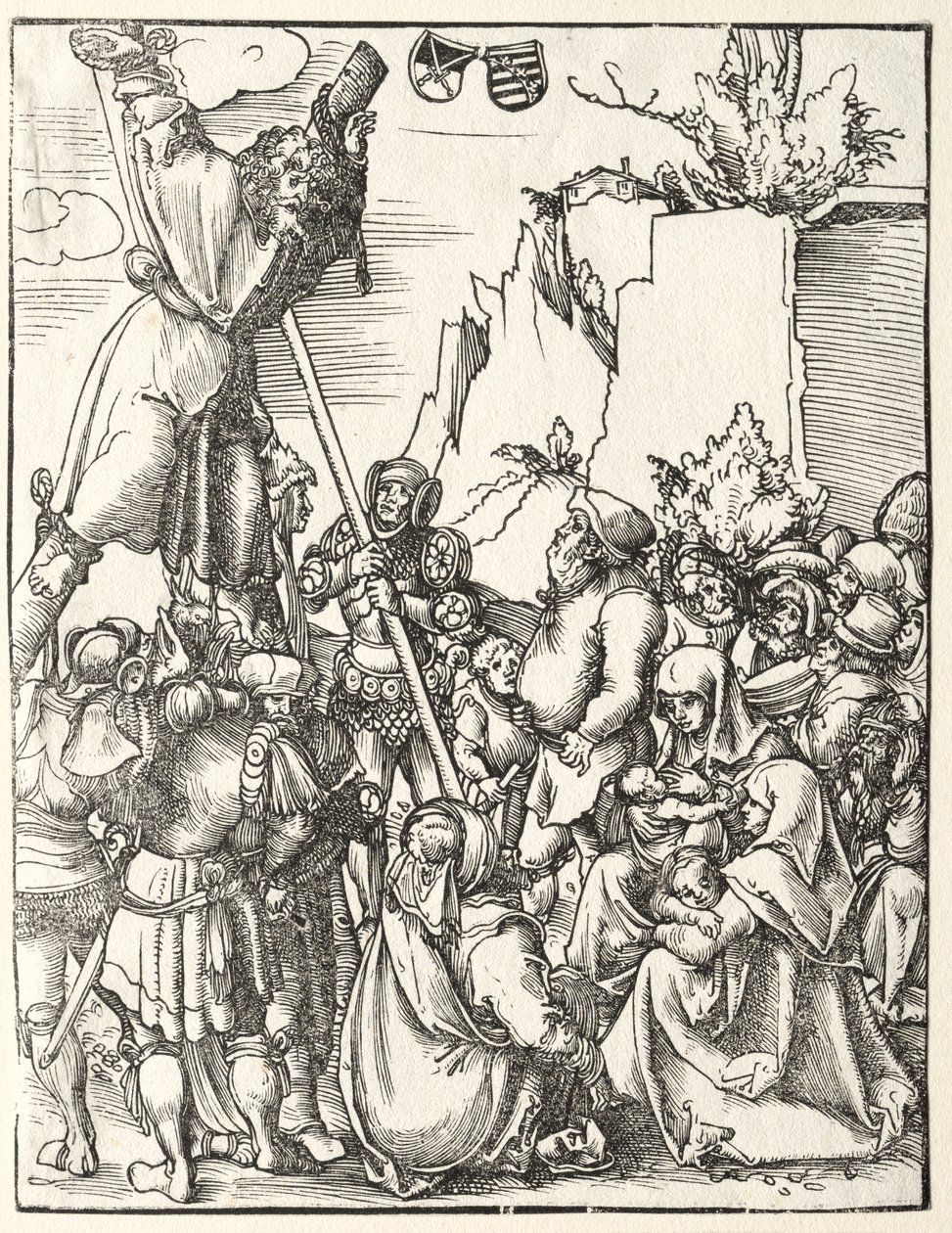 Martírio de Santo André. de Lucas Cranach the Elder
