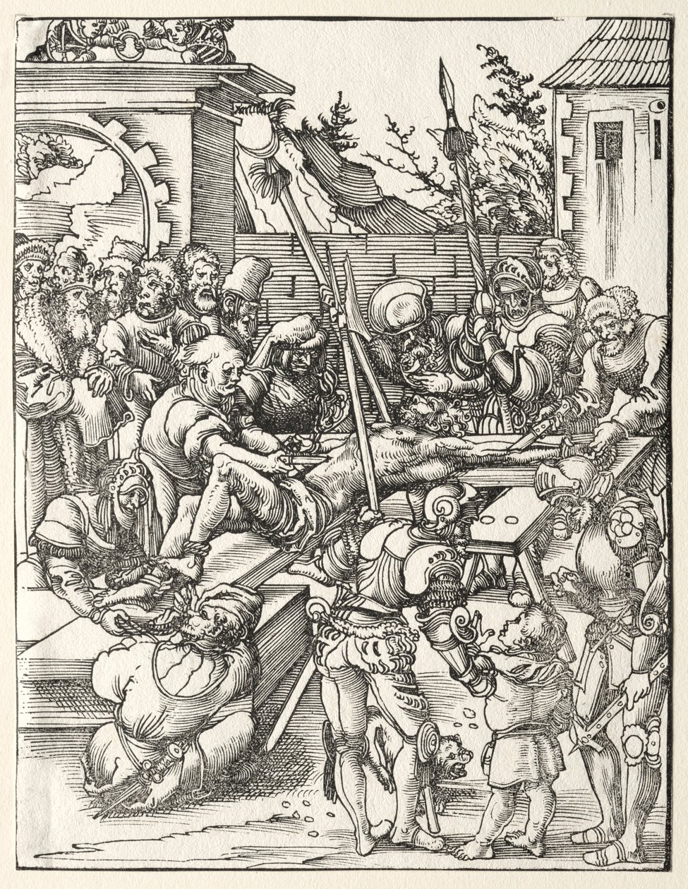 Martírio de São Bartolomeu. de Lucas Cranach the Elder