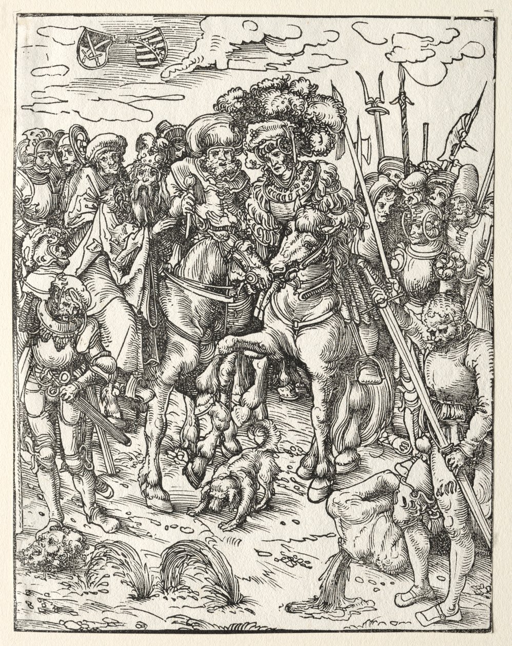 Martírio de São Mateus. de Lucas Cranach the Elder