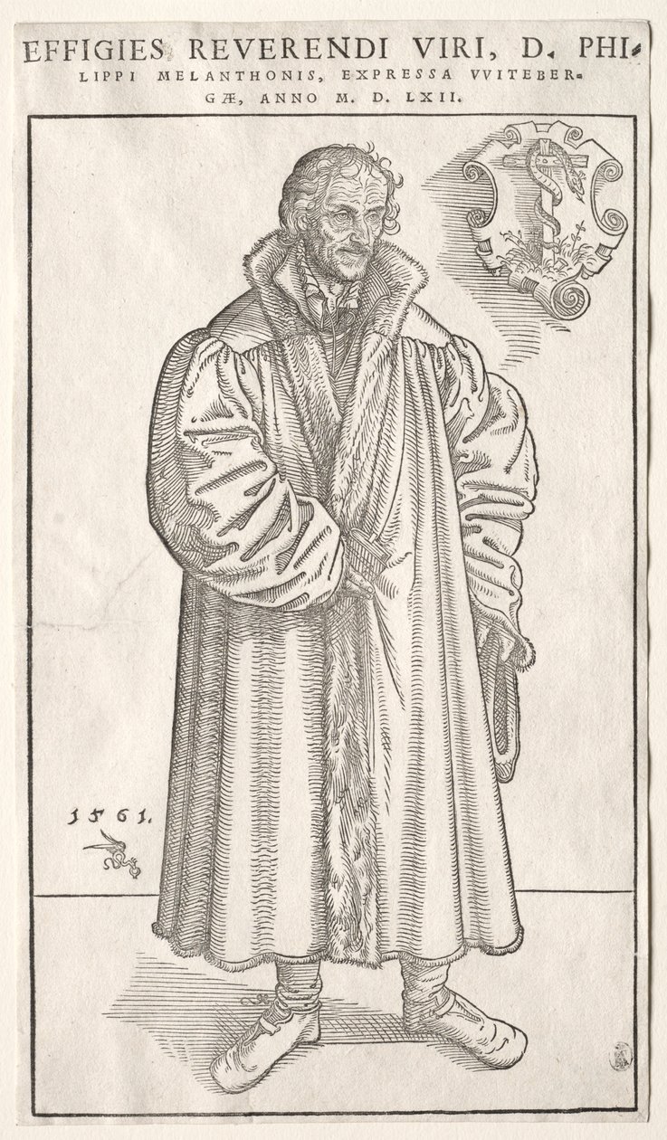 Philipp Melanchthon. de Lucas Cranach the Elder